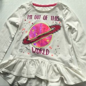 Cynthia Rowley girls long sleeve shirt